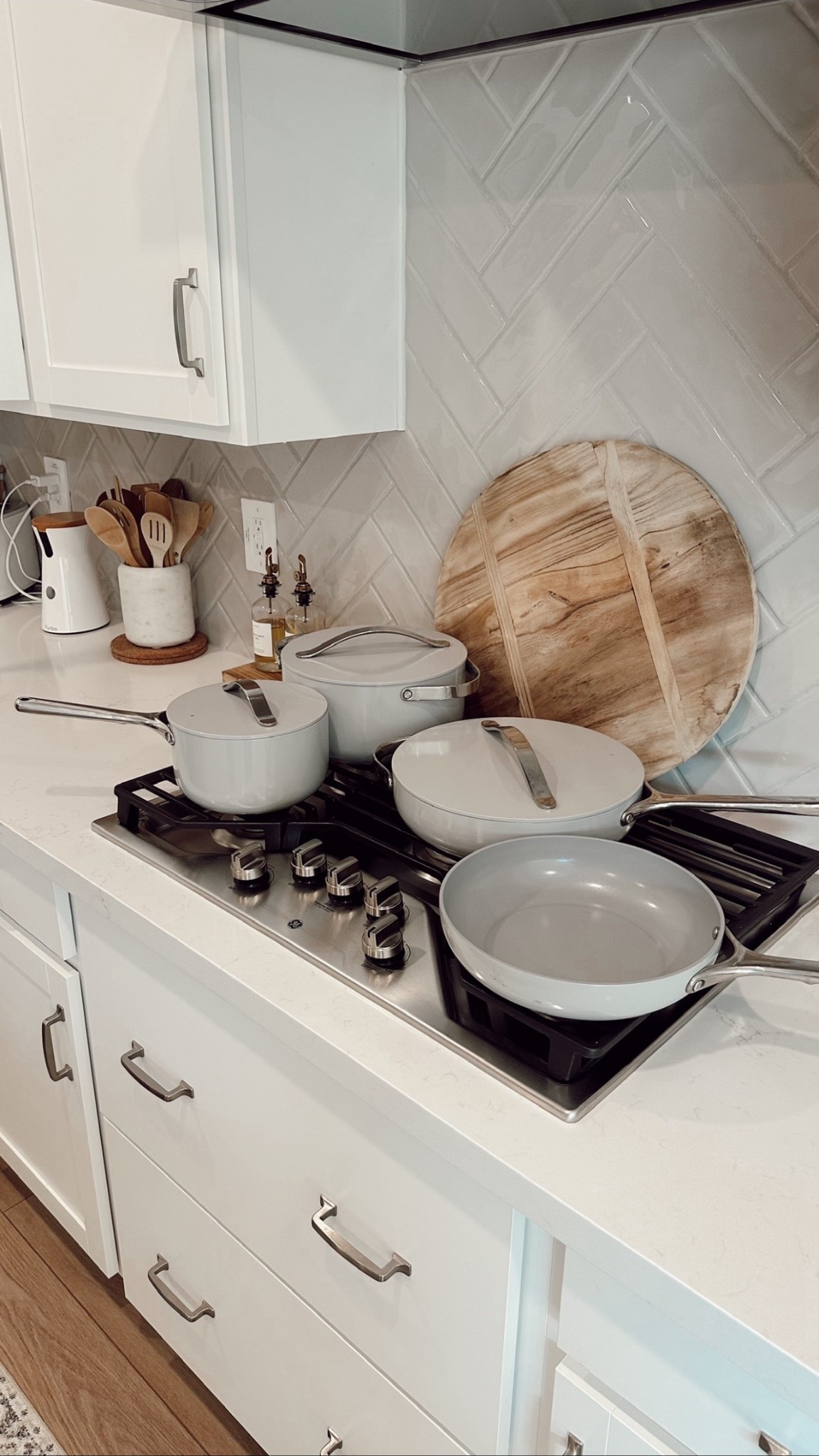 Our favorite nonstick and non toxic pans from caraway are on sale for prime day!!!