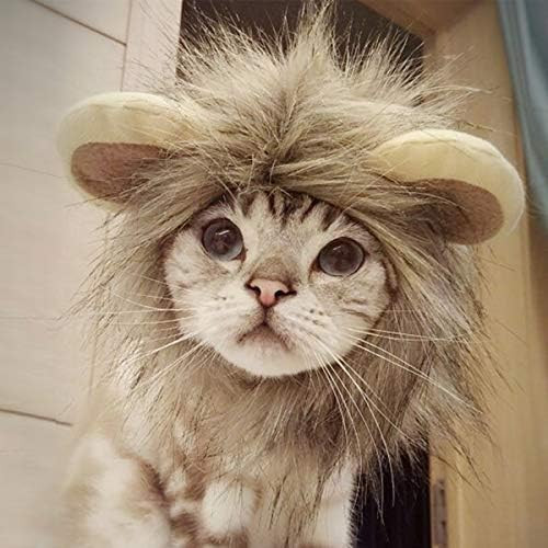 Namsan Pet Costume for Holiday Cat Halloween Hat Dog Christmas Outfit- Pet Sailor Outfit, Lion Ha... | Amazon (US)