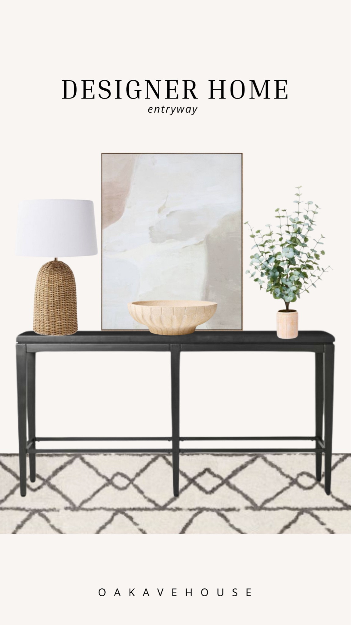 Entry way design, all from Target!



Entryway table, wall art, table lamp, decorative bowl, runner rug, faux plant, vase, target home decor, target furnituree

#LTKHome #LTKStyleTip