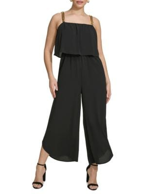 Chain Strap Twofer Jumpsuit | Saks Fifth Avenue OFF 5TH