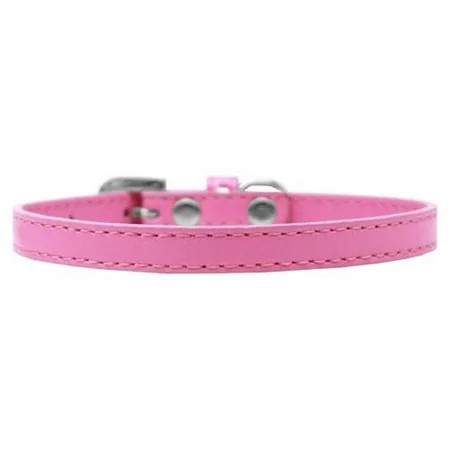 Mirage Pet Products509-1 BPK-10 Omaha Plain Puppy Collar, Bright Pink - Size 10 | Walmart (US)