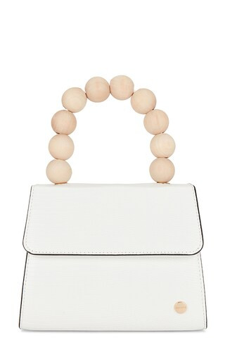 Caylee Wood Bead Handle Bag
                    
                    olga berg | Revolve Clothing (Global)