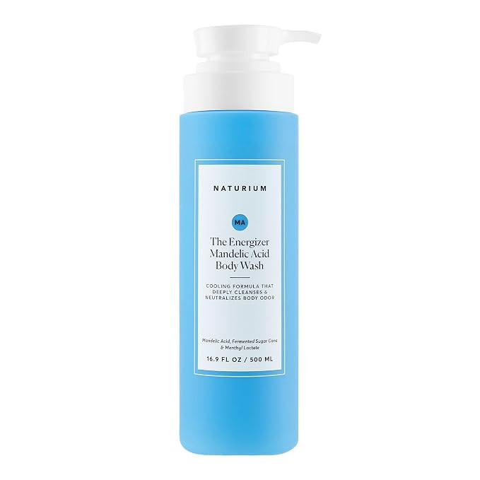 Naturium Mandelic Acid Body Wash, Sugar Cane & Menthyl Lactate, 16.9 fl oz | Amazon (US)