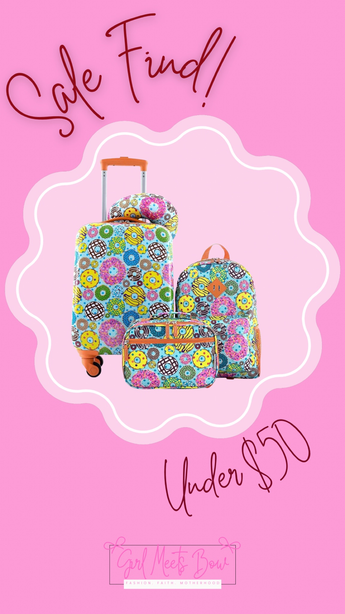 Shipped this for Eliza- 5 piece kids luggage set for $50!

#LTKGiftGuide #LTKHoliday #LTKCyberWeek