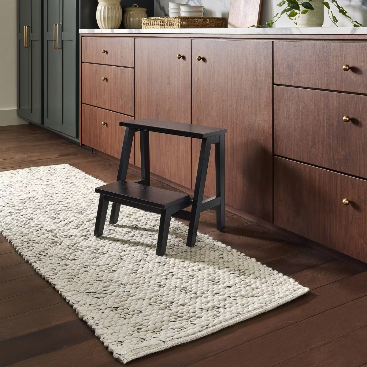 18" Wood Kitchen Step Stool - Hearth & Hand™ with Magnolia | Target