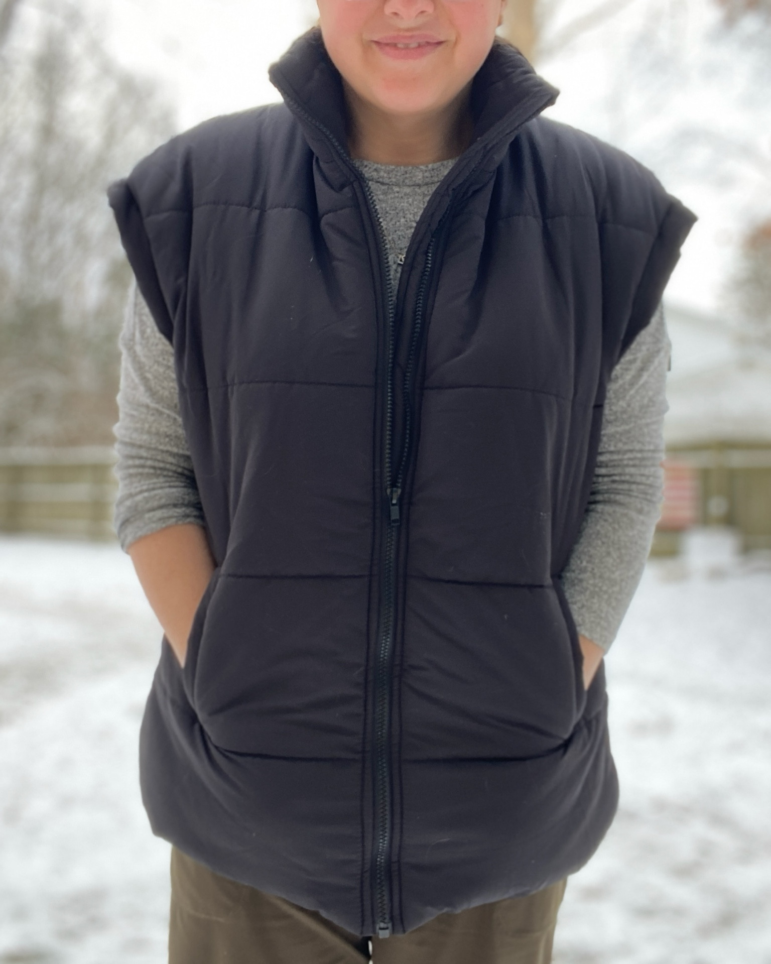 Women’s winter vest, winter wardrobe staple  

#LTKSeasonal #LTKFindsUnder50 #LTKTravel