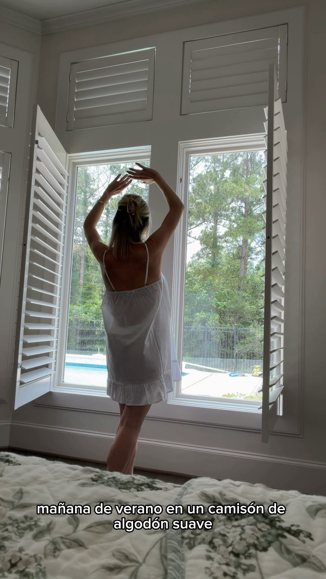 The softest cotton nightgown for slow summer mornings 🤍 Fresh, breathable, effortless, and even better in person than I expected. Linking it here because it truly exceeded my expectations. @Jacaranda Living 

#LTKStyleTip #LTKFind #LTKSeasonal #LTKUnder100

#LTKdayinmylife #LTKmomlife #LTKmorningroutine