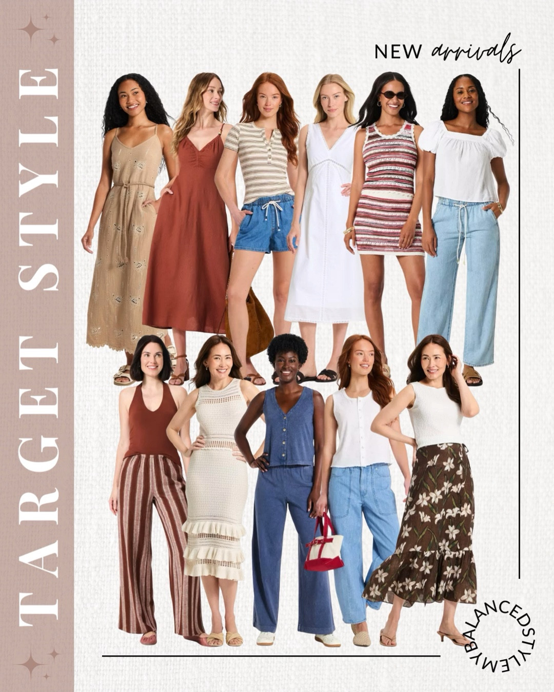 Target new fashion arrivals

Summer fashion
Casual summer outfits
Linen clothing
Vacation outfit ideas
Matching two piece sets
Everyday summer style
Lightweight basics
Weekend outfit inspiration
Trendy summer accessories

#LTKSeasonal #LTKSaleAlert #LTKootd