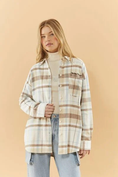 Disney Plaid Mickey Mouse Jacket | Forever 21 (US)