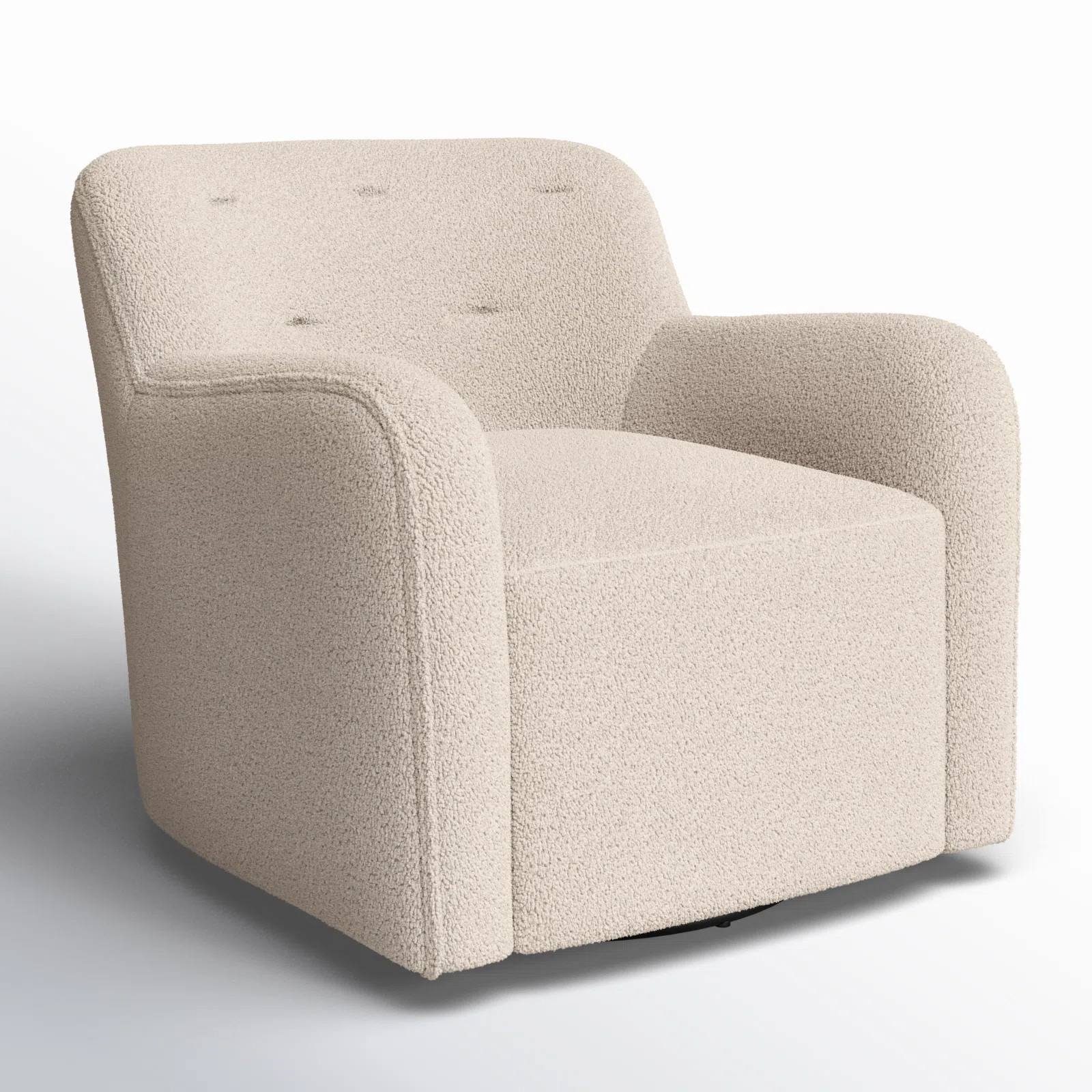 Bryell 32.5" Wide Chenille Upholstered Swivel Accent Armchair | Wayfair North America