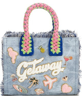 ALDO Beach Getaway Denim Satchel Bag | Dillard's | Dillard's