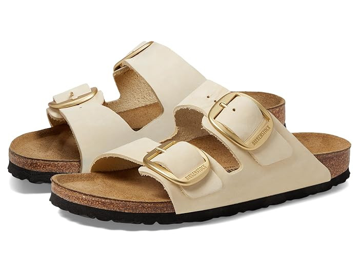 Birkenstock Arizona Big Buckle - Nubuck Leather | Zappos