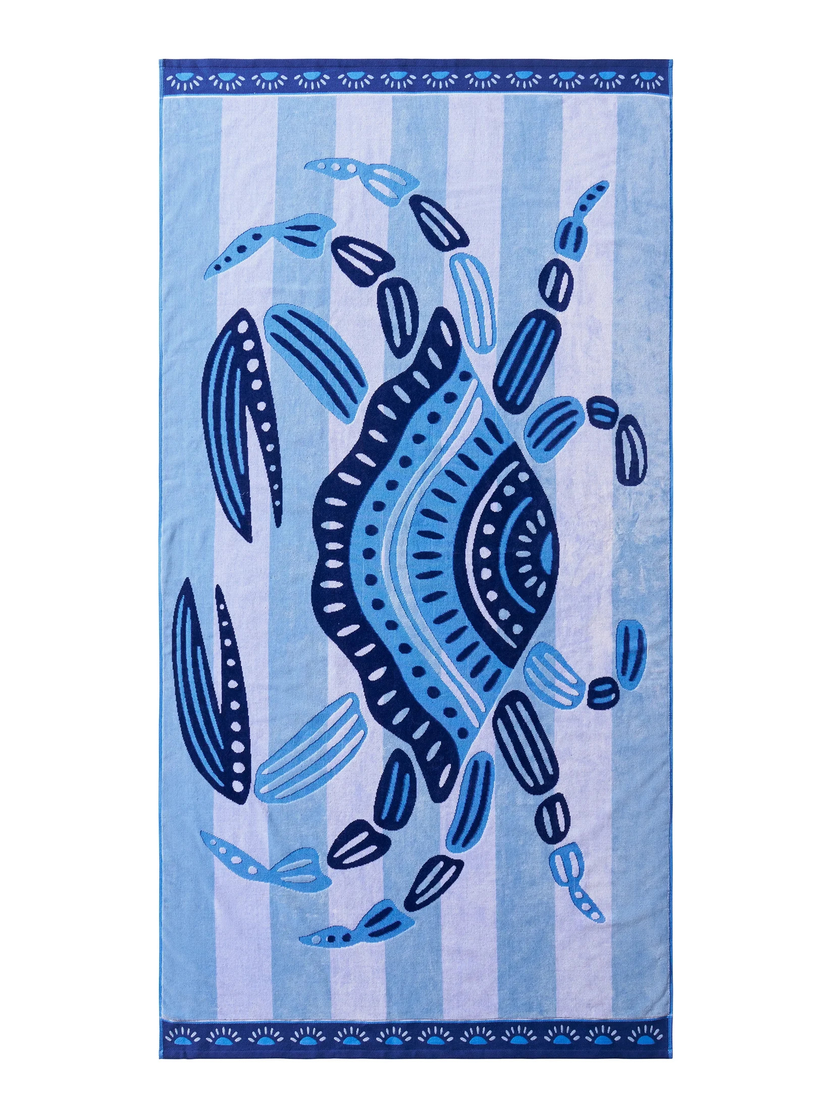 Better Homes & Gardens Crab Cotton-Blend Beach Towel | Walmart (US)