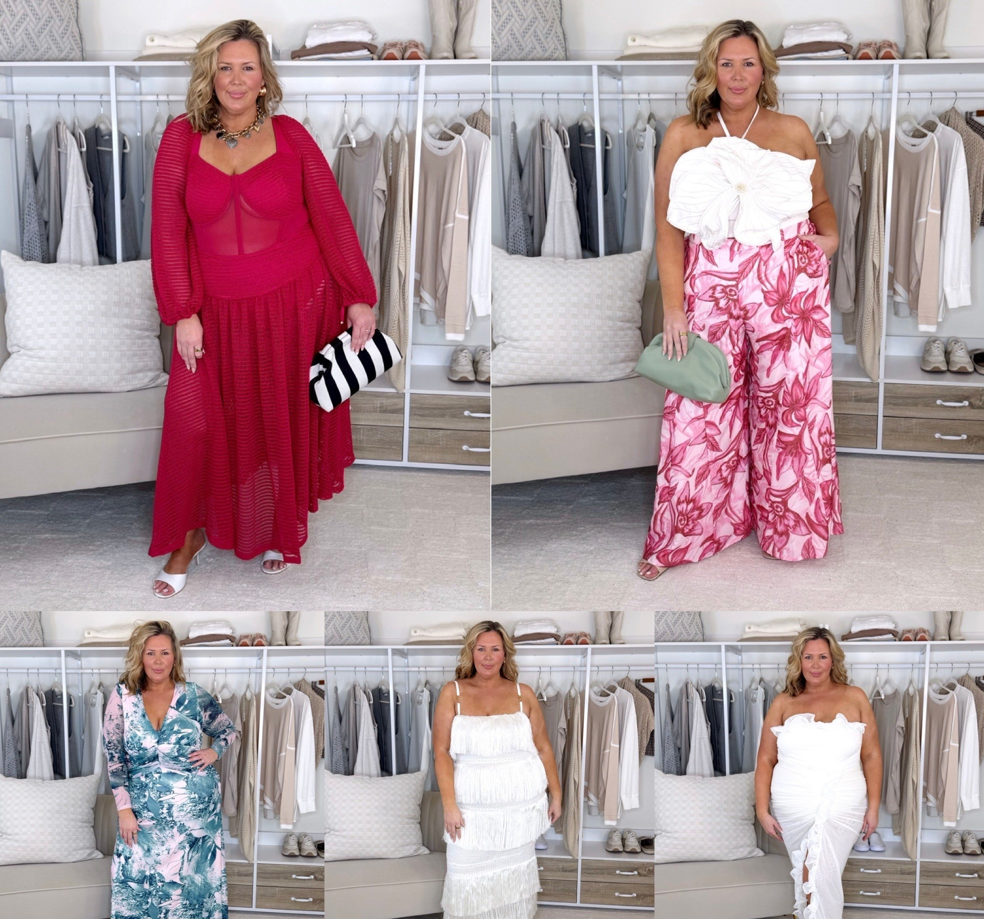 Eloquii plus size haul! 1. Wearing the 18 in this one, runs true! 2. Wearing the 18 in the top and 20 in the bottoms! 3. Wearing a 20 in the dress! 4. Wearing the 18/20! 5. Wearing the 18/20 in the skirt and the 20 in the swimsuit fit me much better!

Plus size fashion, everyday outfit ideas, resortwear, beach outfits, vacation outfit ideas, mom style, trendy fashion, ootd

#LTKPlusSize #LTKMidsize #LTKOver40