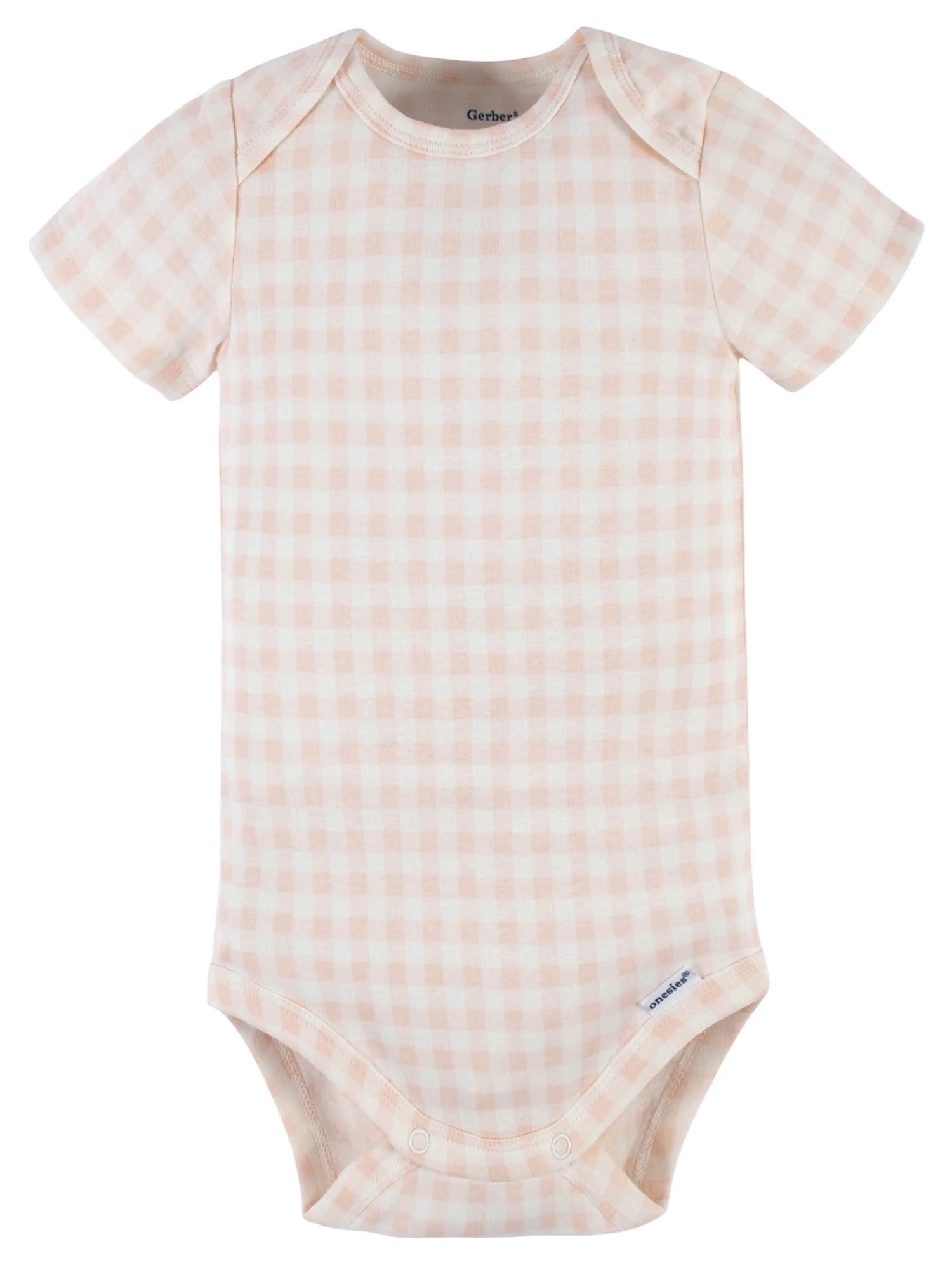 Modern Moments by Gerber Baby Girl Short Sleeve Onesies® Bodysuit, Newborn - 12 Months | Walmart (US)