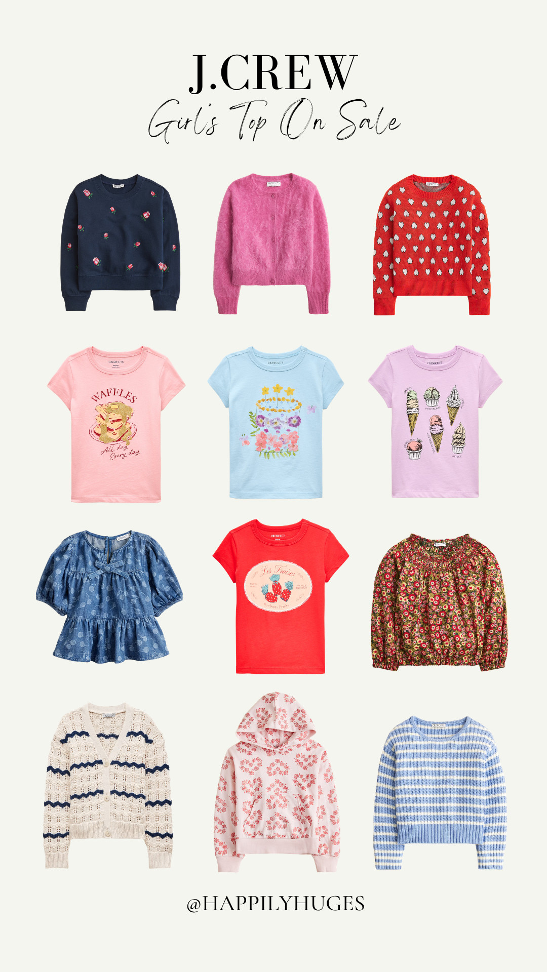Cute tops, even better prices. Shop girls' favorites on sale from J.Crew. 

 #LTKootd #LTKSaleAlert #LTKKids