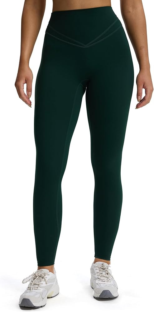 Aoxjox Women's High Waisted Workout Siren Leggings Hidden Scrunch Butt Lifting Tummy Control Gym ... | Amazon (US)