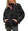 Bianstore Puffer Jacket Padded Coat | Amazon (US)