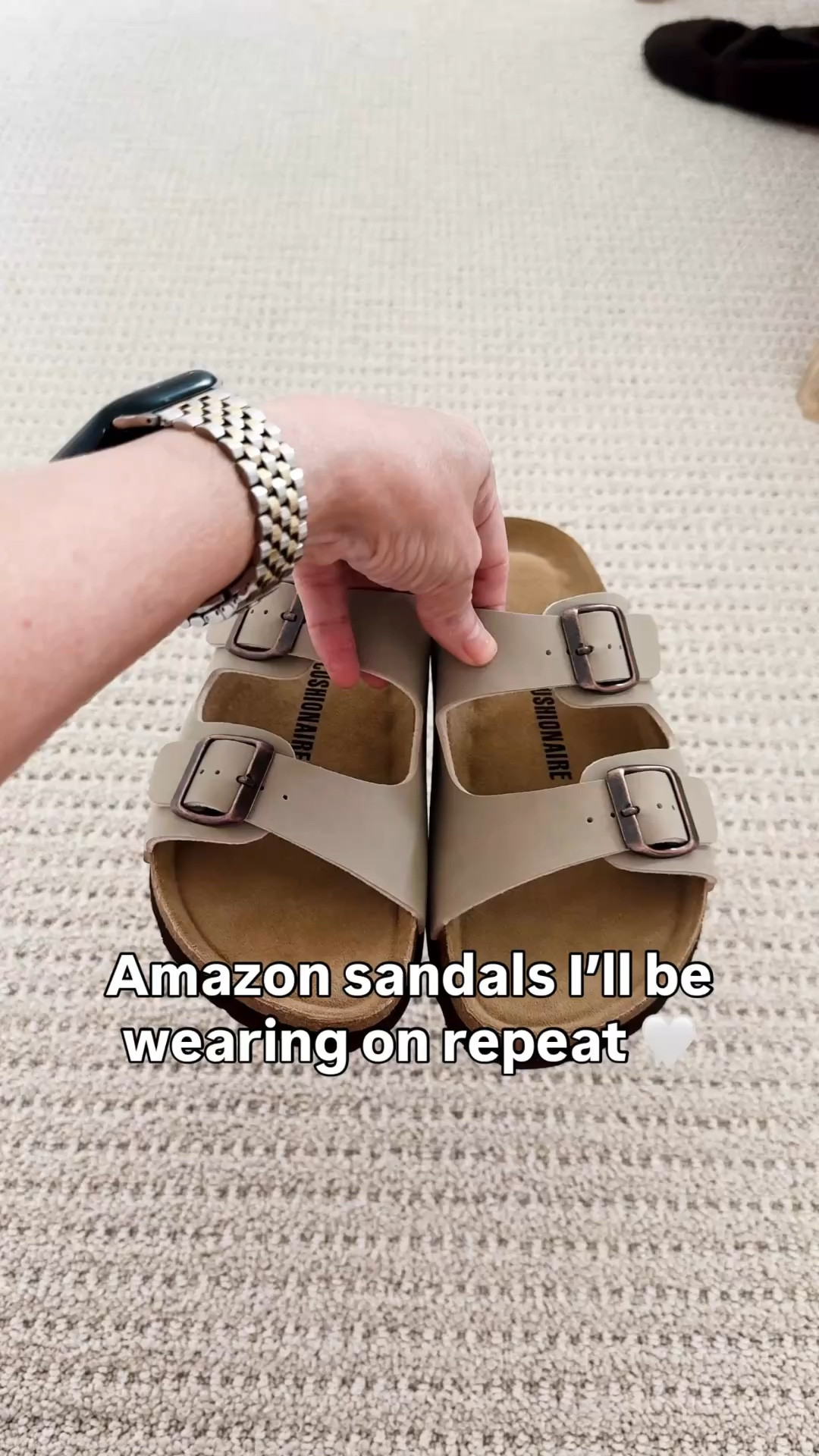 These are the Amazon sandals I keep reaching for lately 🤎 they’re so easy to throw on with everything from dresses to casual outfits and the neutral color goes with everything. They have that comfy cushioned footbed and adjustable straps so they actually fit well too 🙌 part of the Amazon spring sale and such a good everyday staple. Follow me on LTK for daily fashion, home decor & Amazon finds.

#LTKstorytime #LTKSeasonal #LTKSaleAlert