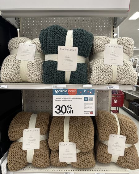 Best time to stock up on one of these Casaluna throw blankets! They’re on sale for Circle Week and a staple for bed styling for me!

#LTKhome #LTKfindsunder100 #LTKxTarget