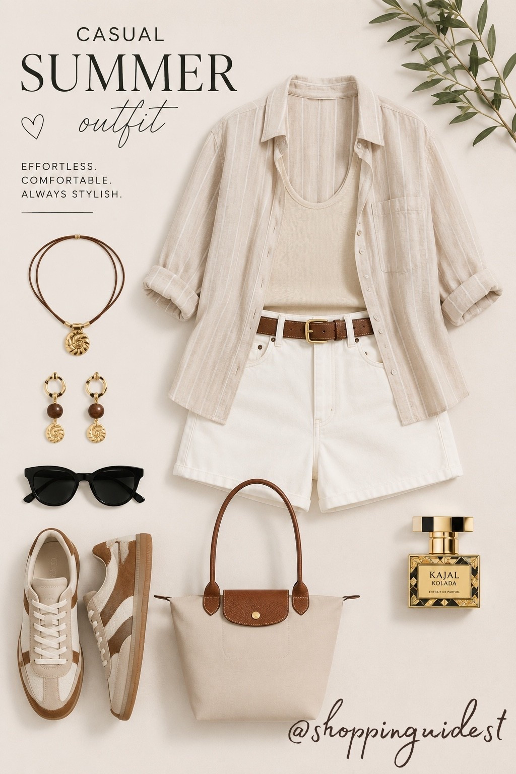 Summer comfy outfit: denim short, top, shirt and accessories 👌

#LTKSeasonal #LTKMidsize #LTKTravel