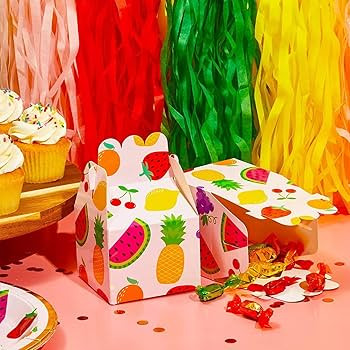 Sparkle and Bash 36 Pack Twotti Frutti Party Favor Boxes, 2nd Birthday Decorations (3.5 x 2.75 In... | Amazon (US)
