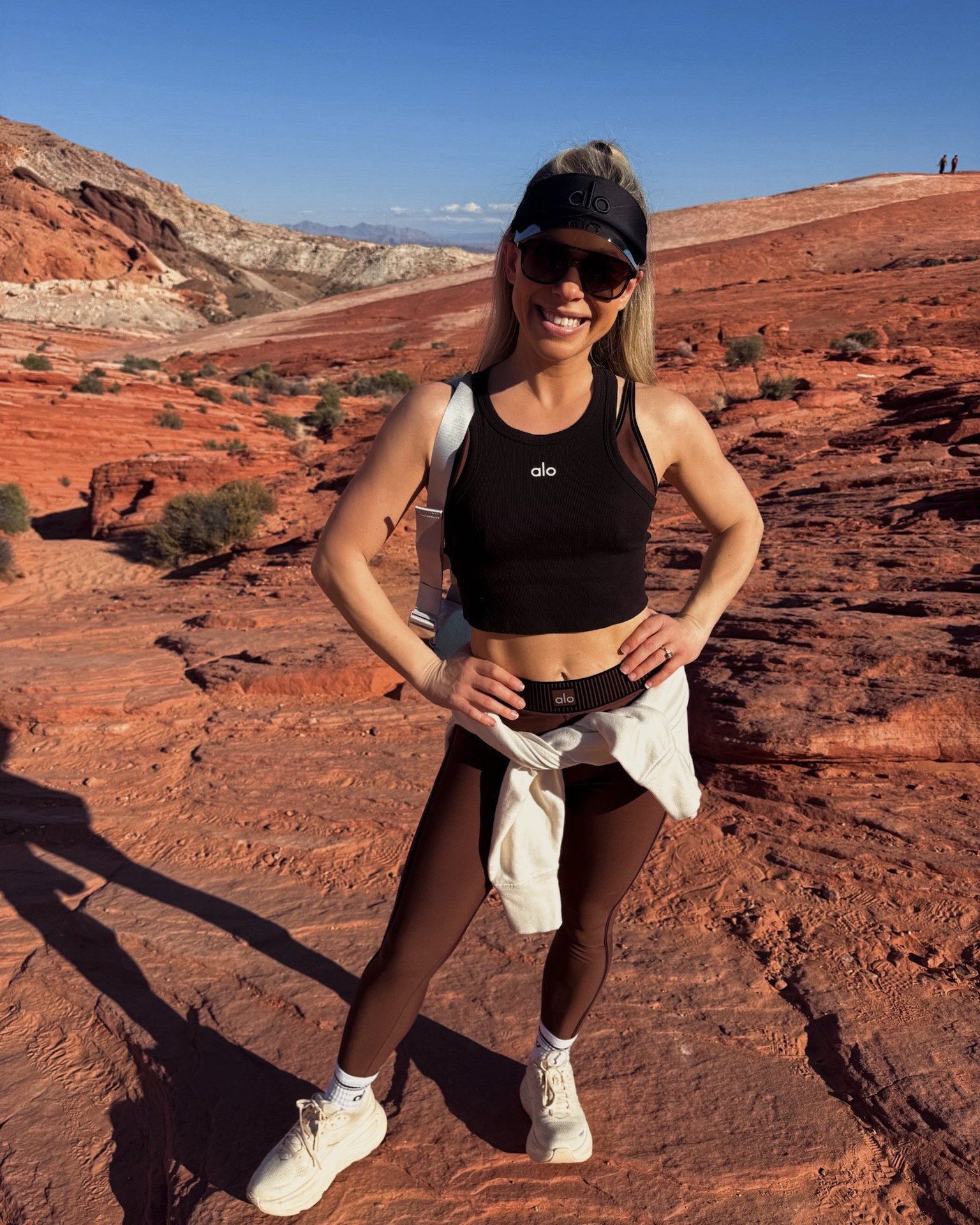 Alo work out matching set 

#LTKfitnessgoals #LTKActive #LTKootd