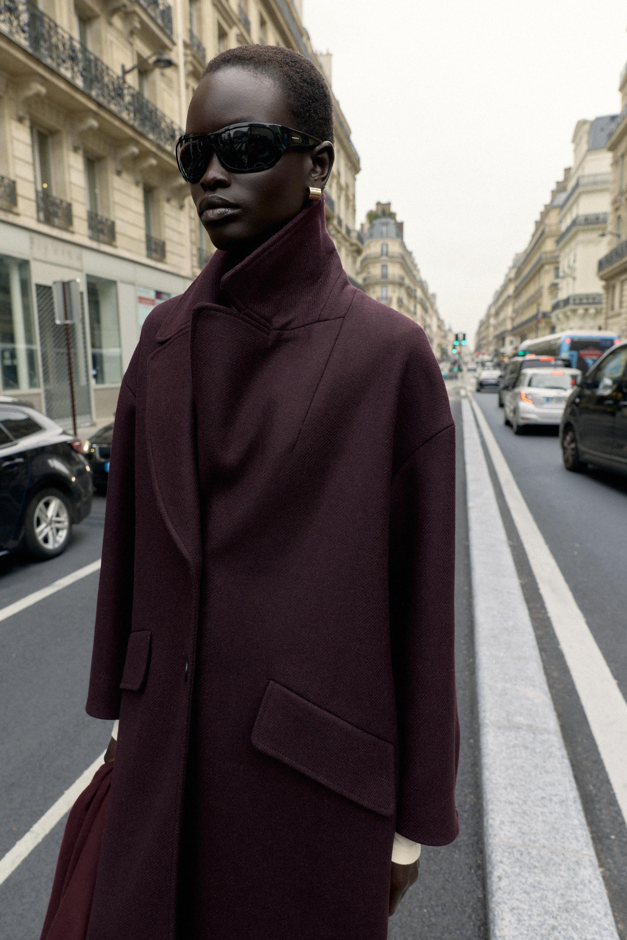 OVERSIZED LONG COAT | Zara UK