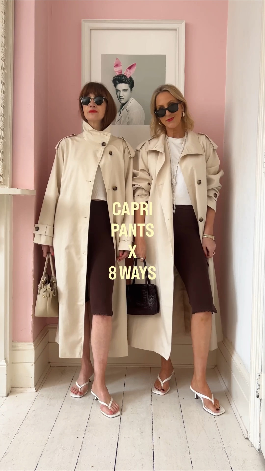 Ways to wear Capri Pants. These chocolate knitted ones are from House of Sunny 

#LTKUK #LTKspring #LTKspringtrends