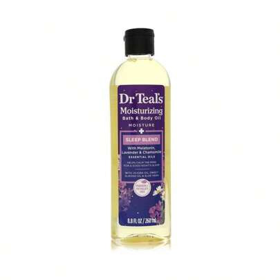 Dr Teal's Moisturizing Bath & Body Oil Sleep Blend By Dr Teal'sBath & Body Oil With Melatonin, Lavender & Chamomile 8.8 Oz | SHEIN