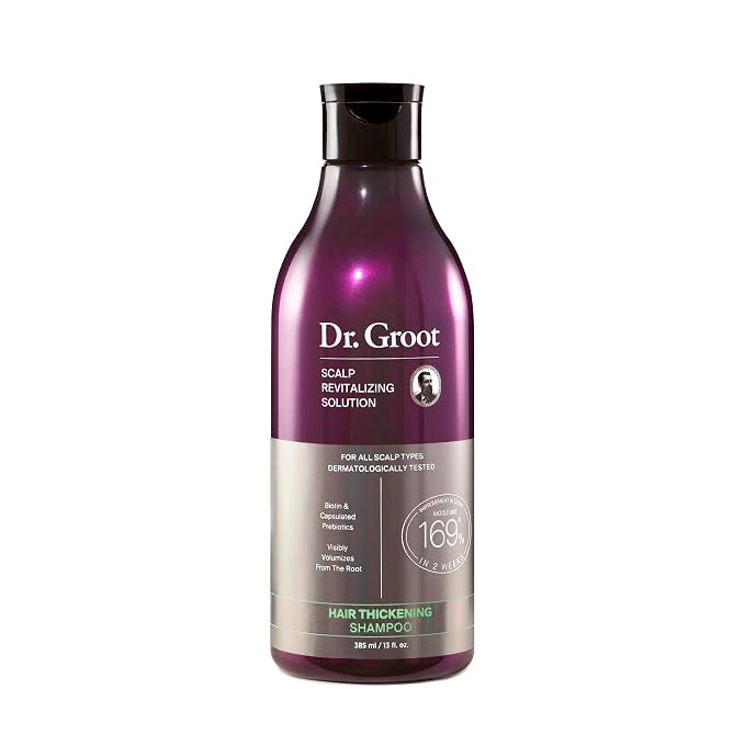 Dr. Groot Hair Thickening Shampoo, Korean Hair Care with Biotin, Rosemary Oil to Help Volumize Th... | Amazon (US)