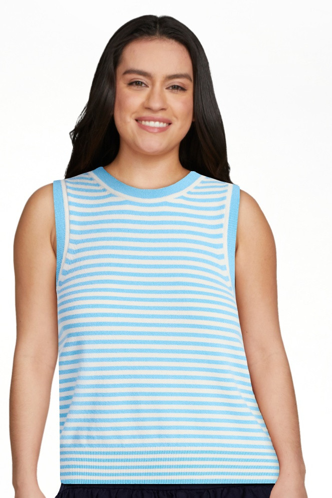 Free Assembly Women's Cozy Yarn Sleeveless Sweater Shell, Lightweight, Sizes XS-XXL | Walmart (US)