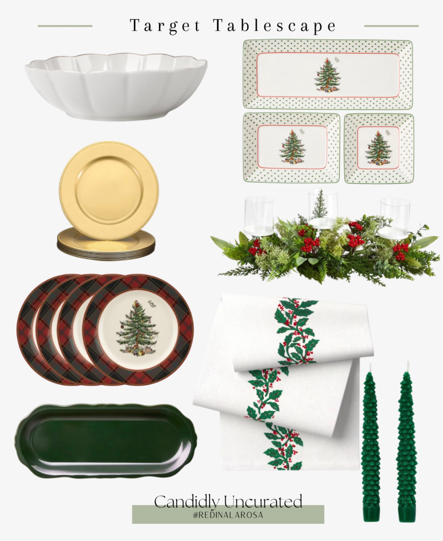Christmas Tablescape from Target

#LTKFindsUnder100 #LTKHoliday #LTKSeasonal