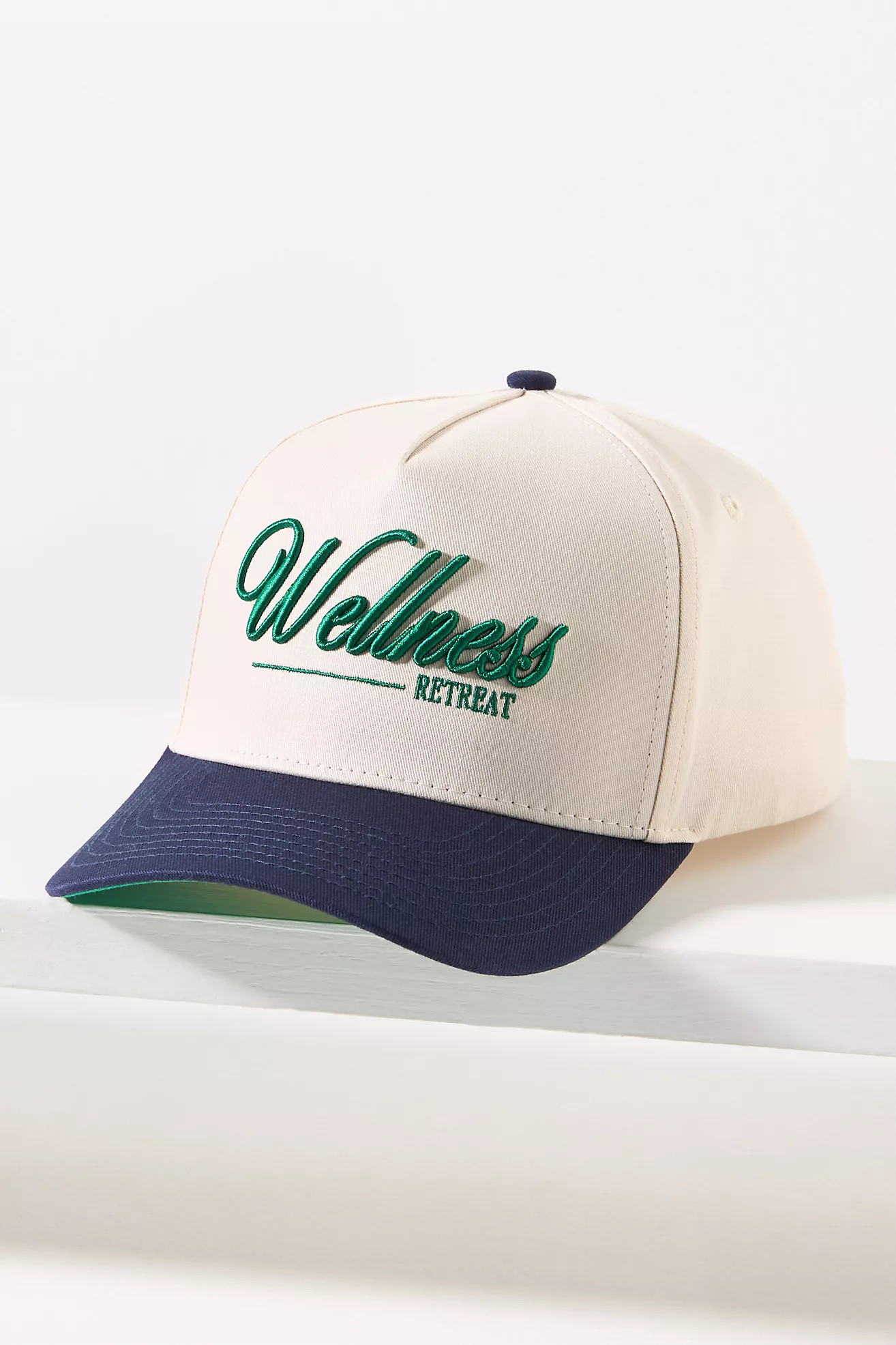 Kenz Kustomz Wellness Retreat Embroidered Trucker Hat | Anthropologie (US)