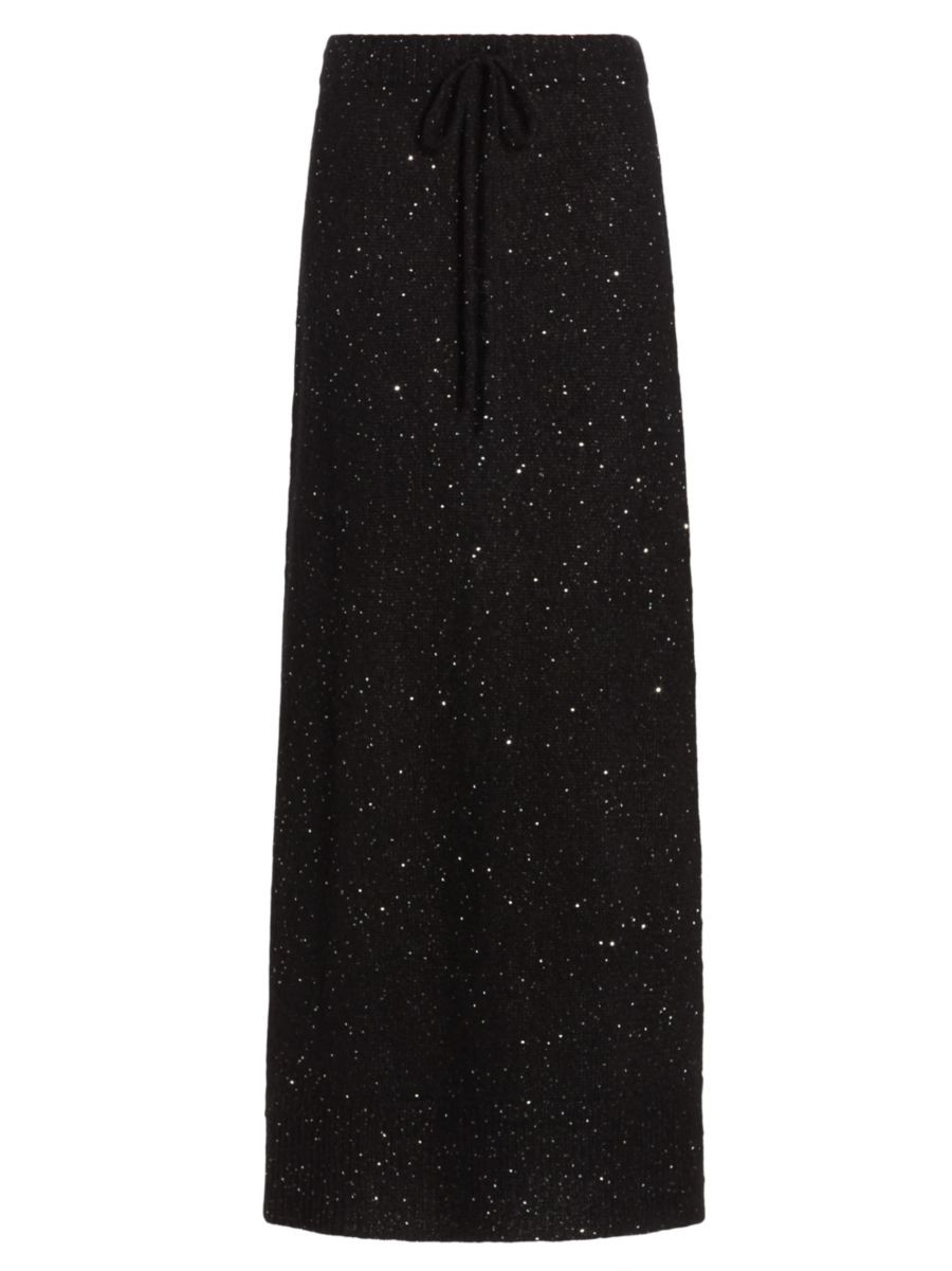 Sequinned Knit Maxi Skirt | Saks Fifth Avenue