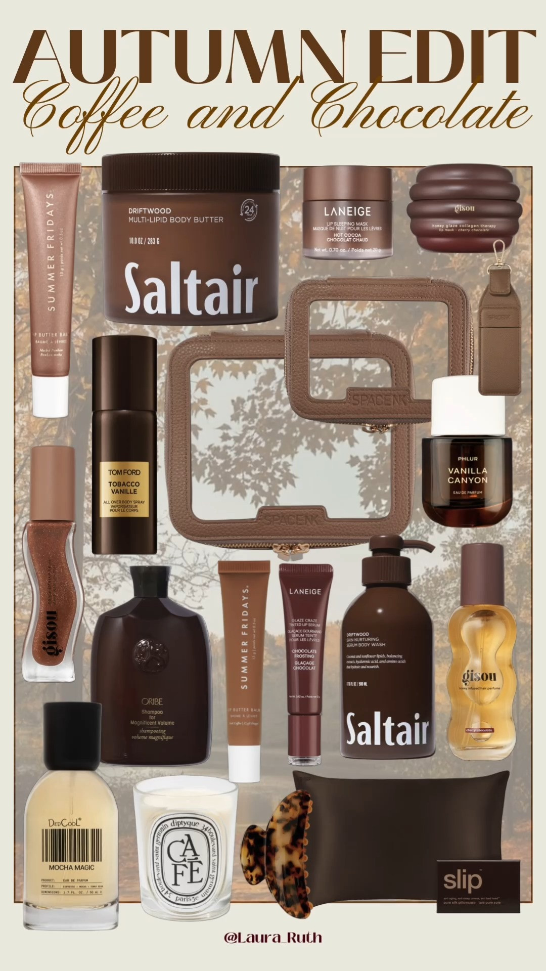 If you love everything warm, cosy and delicious-smelling this time of year, this round up is for you! From coffee and chocolate toned body products, to dreamy coffee & cocoa scents, chocolatey lip balms and all the little beauty treats that feel like an autumn hug. @spacenk

#LTKuk #LTKautumn #LTKbeauty