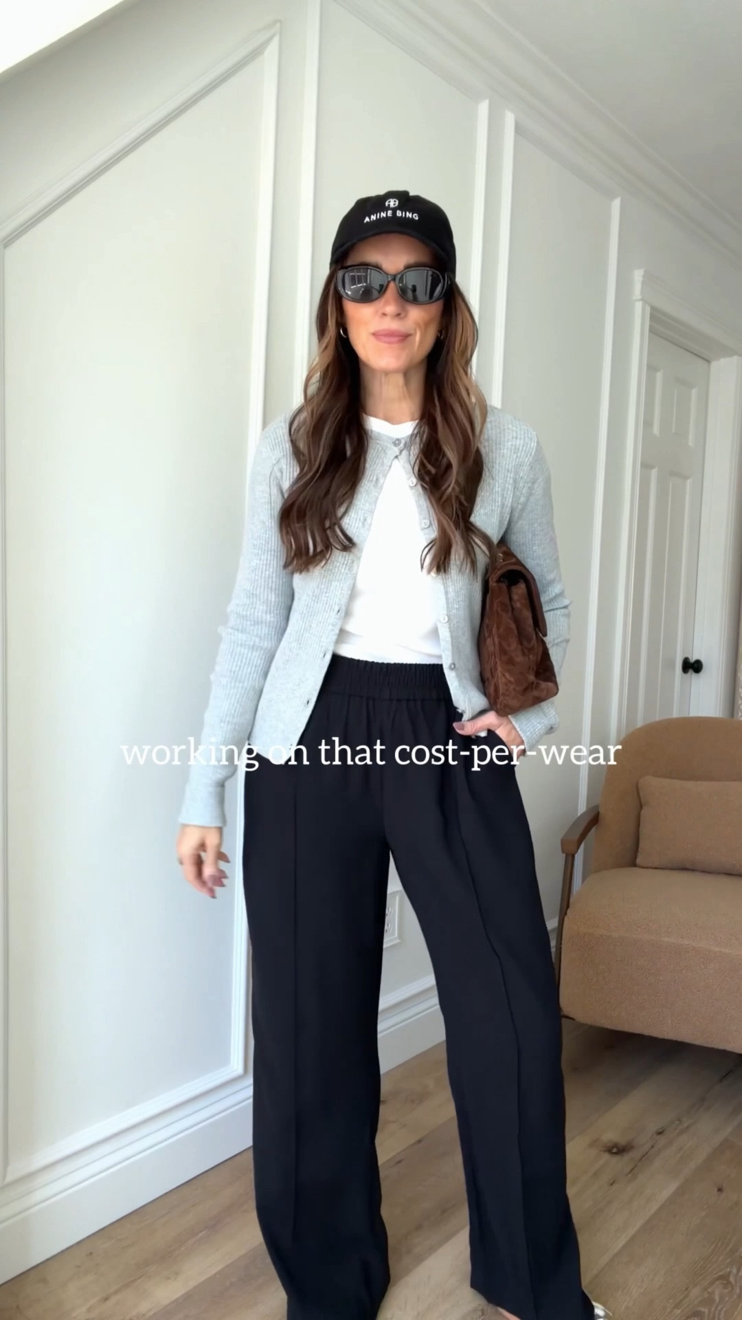 Working on cost-per-wear means styling what you have, creating another look so that your cost-per-wear goes down. Such a better way to shop. 

Sizing:
Cardigan-medium
Track pants-medium
T-shirt-small
Adidas-TTS

casual outfit | elevated casual 



#LTKootd #LTKgrwm #LTKOver40