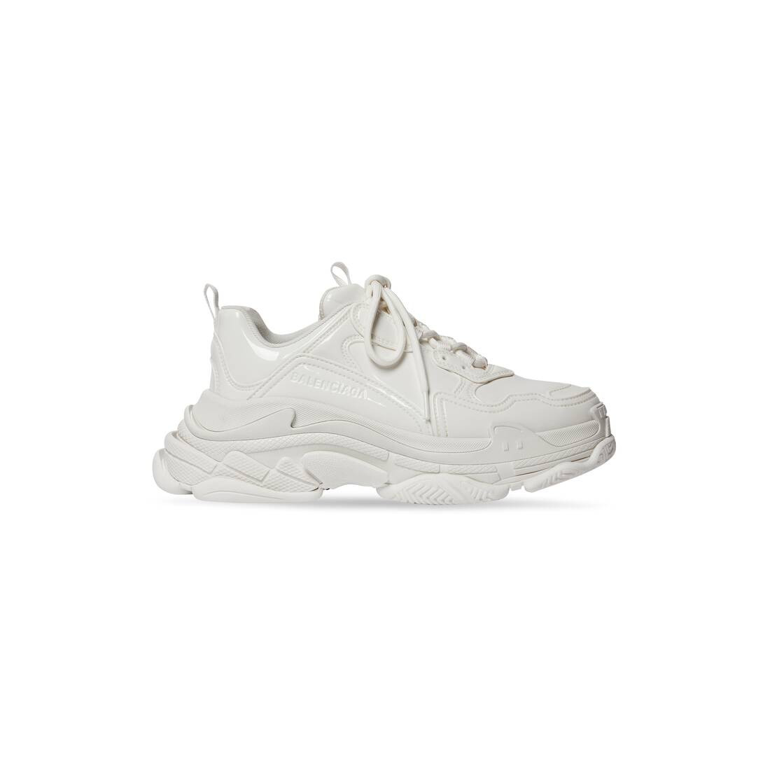 Triple S Sneaker in white rubber | Balenciaga