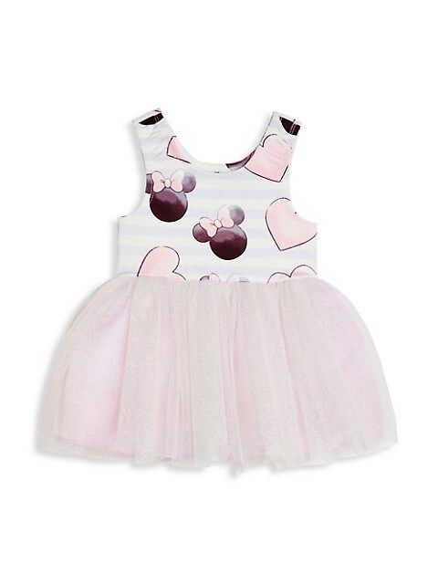 Baby's, Little Girl's & Girl's Disney x Pippa & Julie Minnie Stripe Tutu Dress | Saks Fifth Avenue