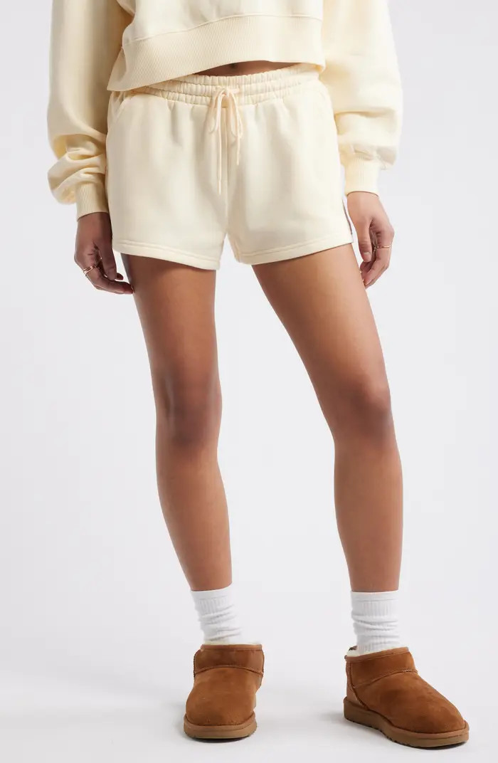 BP. Elastic Waist Fleece Shorts | Nordstrom | Nordstrom