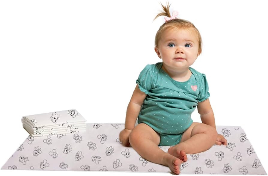 Disney Baby by J.L. Childress Disposable Changing Pads for Babies - Diaper Changing Table Covers,... | Amazon (US)