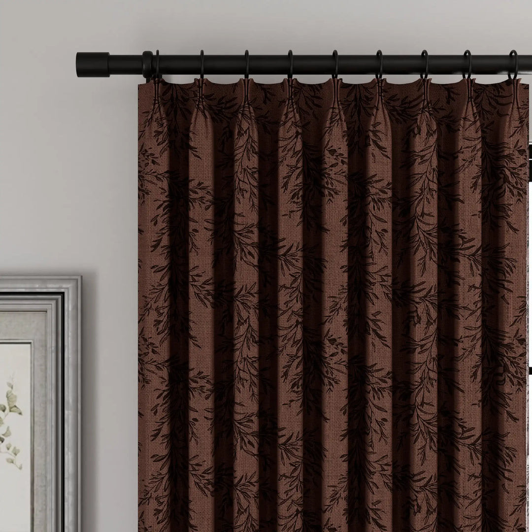 Sara Le Print Linen Drapery Pleated | TWOPAGES