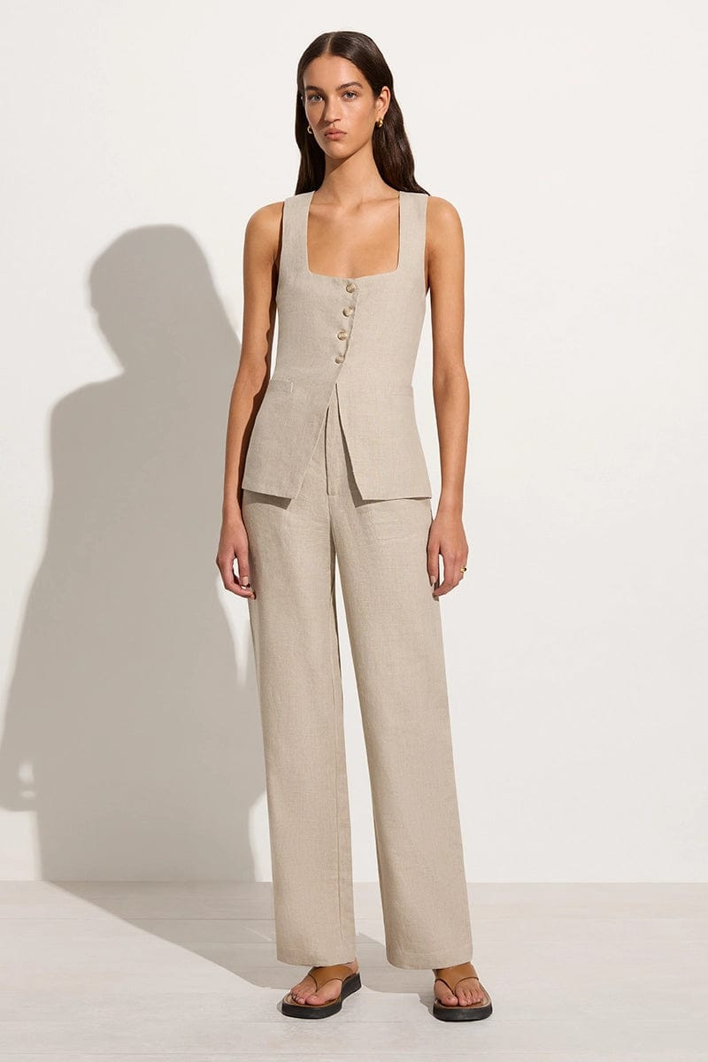 Isotta Pant Natural | Faithfull (AU)