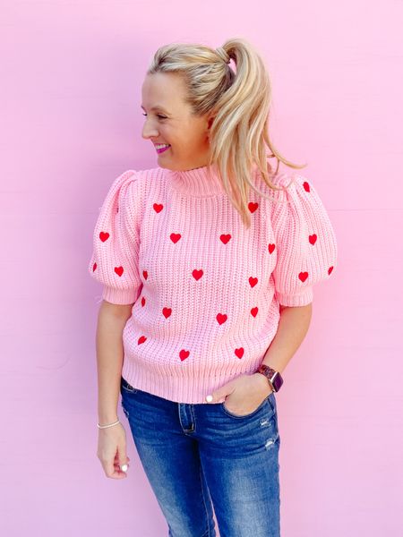 My fave little sweater top is back in action this year. Wearing the cutest English factory top in a size small. Code FANCY15 for 15% off! 

#LTKunder100 #LTKsalealert #LTKFind