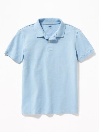 School Uniform Pique Polo Shirt for Boys | Old Navy (US)