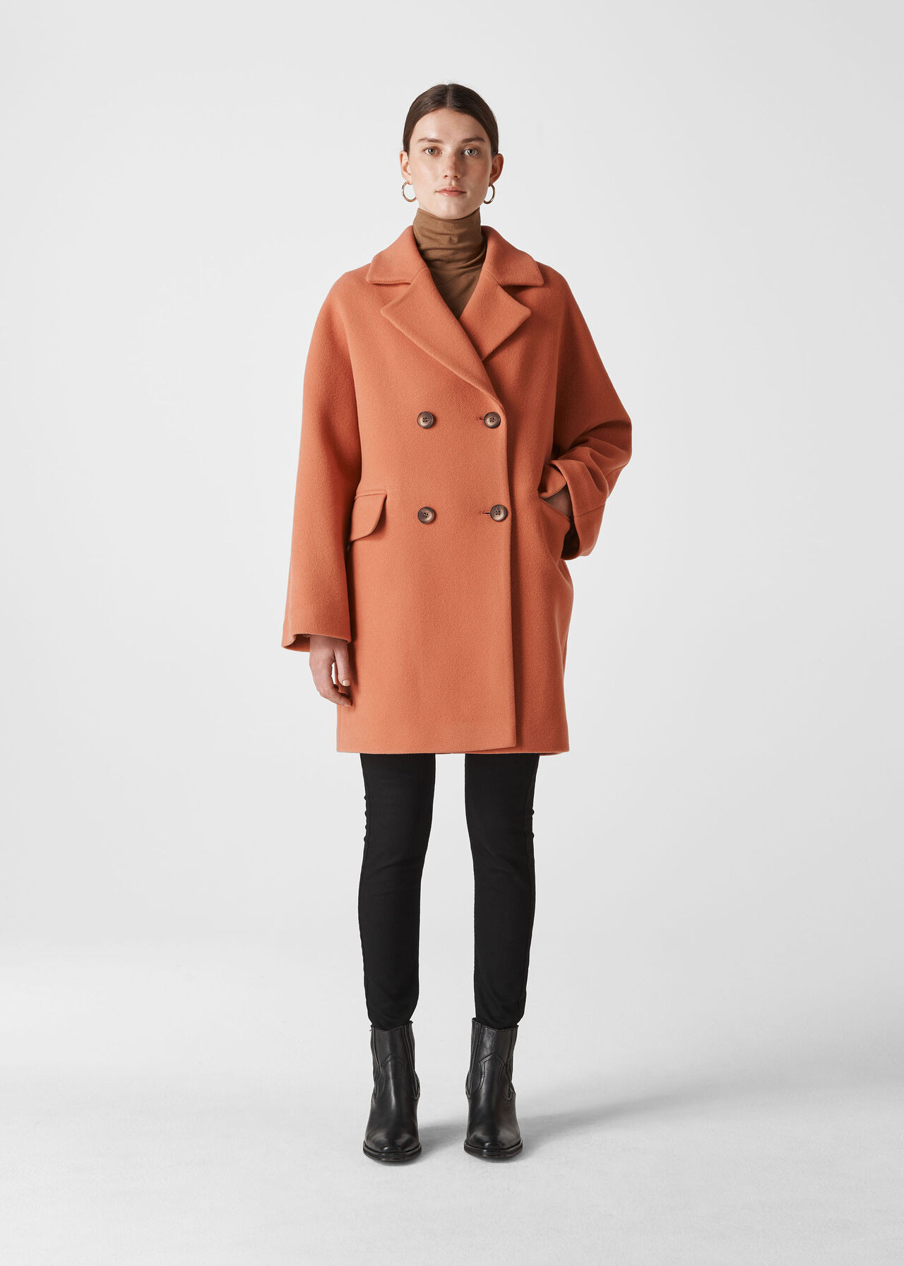 Wide Sleeve Coat | Whistles