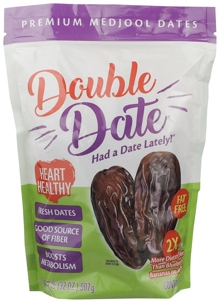 DOUBLE DATE PACKING Medjool Dates, 32 OZ | Amazon (US)