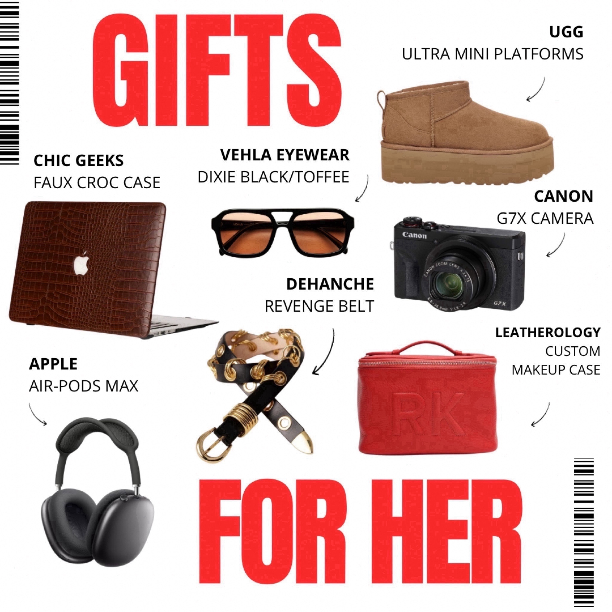 Holiday Gift Guide for Her - Part 2! ❤️ 

gift guide, holiday gift guide, gifts for her, holiday gifts for her, gifts for women, gifts for girls, christmas gifts, christmas gifts for her 

#LTKSeasonal #LTKGiftGuide #LTKHoliday
