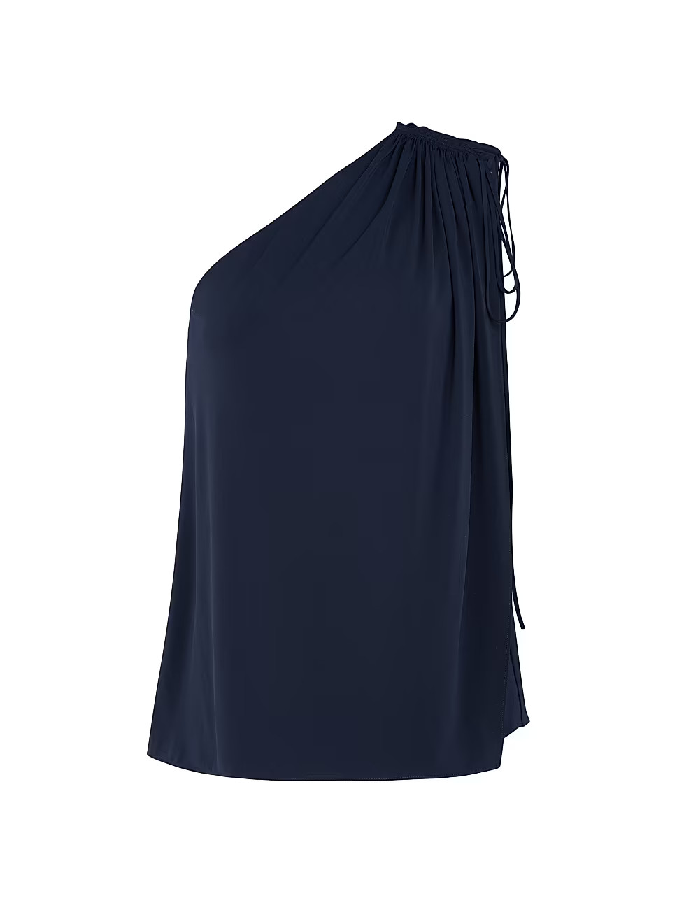 Nathalie Jersey Draped One-Shoulder Top | Saks Fifth Avenue