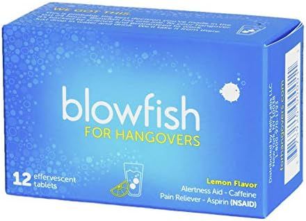Blowfish for Hangovers - FDA-Recognized Hangover Remedy - Scientifically Formulated to Relieve Ha... | Amazon (US)